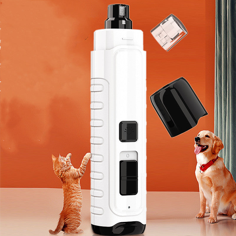 Rechargeable Electric Pet Nail Polisher with LEDs